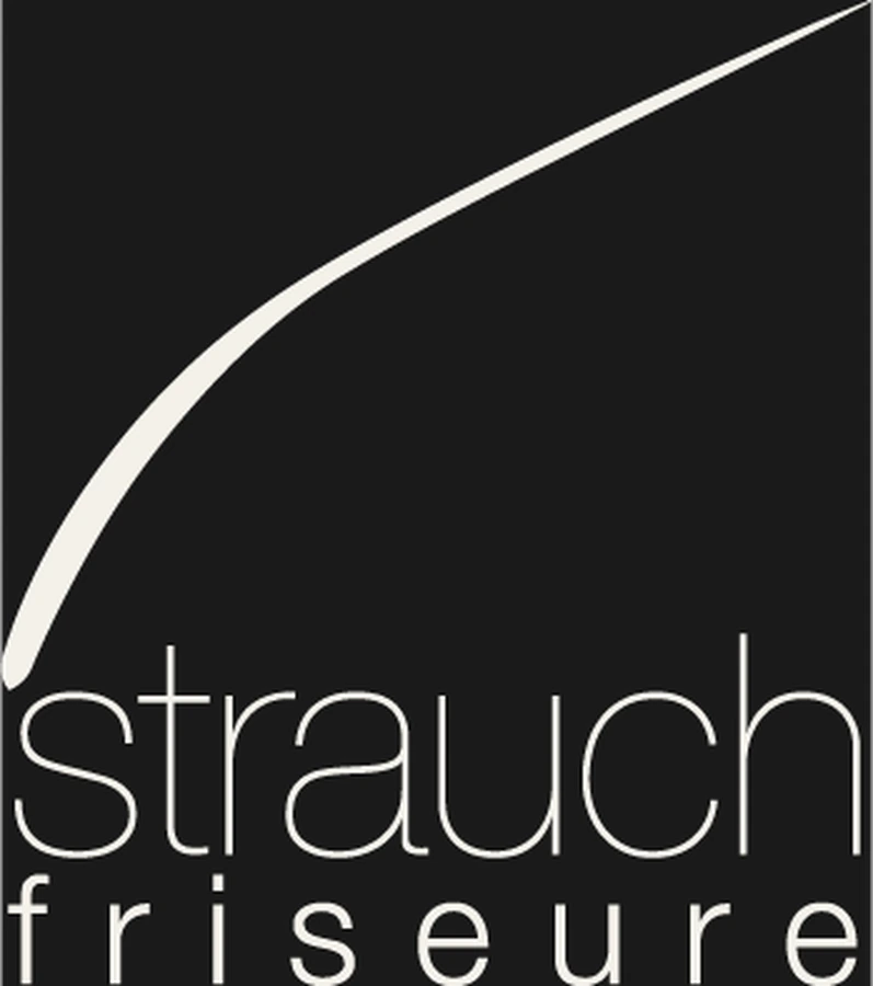 Wortmarke negativ auf Schwarz: derselbe Schriftzug und Strich in Creme auf schwarzer Fläche